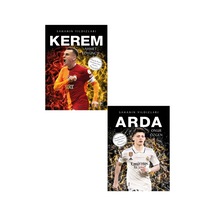 Sahanın Yıldızları Kerem - Arda Büyük Poster Sticker Futbolcu Kartı Hediyeli