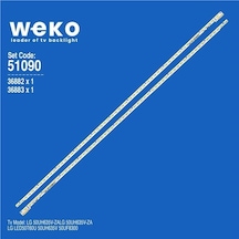 Wkset-6090 36882x1 36883x1 V500dk1-ks2-tl/rem02 2 Adet Led Bar 56led Tvnizi Açıp İçindeki Led Barla Birebir Aynısı Olduğunu Görmeden Almayınız. Sonrasında İade Almamaktayız. Çok Renkli
