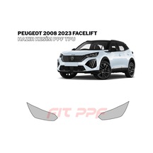 Peugeot 2008 - 2023 Facelıft 210 Mikron Premium Tpu Ppf Kaplama Seti-arka Çamurluk