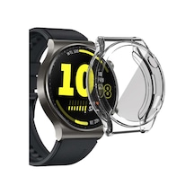 Huawei Watch Gt 3 Se İçin Kılıf 360 Full Round Soft Silicone Şeffaf Watch Gt 3 Se İle Uyumlu Kılıf - Şeffaf Çok Renkli