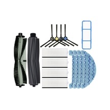 Unimarket A7 A9s V8s X750 X800 X785 Kauçuk Ana Fırça Hepa Filtre Yedek Parça Seti Süpürge Yedek Parçaları