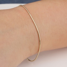 Glorria Altın 1,5 Mm Tondo Zincir Bileklik Renkli