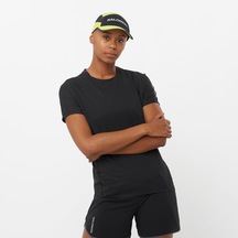 Salomon Sense Aero Kadın Koşu Tişört Black Lc2189700 Siyah
