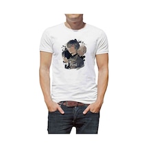 Anime Tokyo Ghoul Anteiku Baskılı Beyaz Erkek Tshirt (530991401)