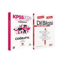 Marsis Yayınları 2026 Kpss Coğrafya Ve Akm Dil Bilgisi Soru Bankası Seti 2 Kitap
