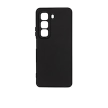 Ardemix İnfinix Hot 50 4g Kılıf Biye Silikon - Siyah Siyah
