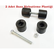 Şahinticaret Baza Birleştirme Plastiği Baza Yatak Tutucu 2 Adet