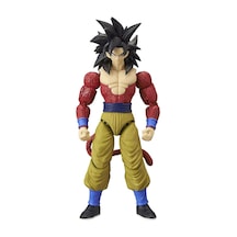 Bandaı 16 Cm Dragon Ball Super Saiyan 4 Goku Poz Verilebilir Figür, Dragon Stars Serisi