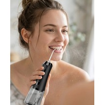 Ağız Duşu Cihazı 4 Modlu 5 Başlıklı Şarjlı Oral Temizlik Makinesi