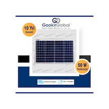 Gesper Energy 50W Watt Polikristal Güneş Paneli 36 Hücre 12V 2 Adet GES50-36P