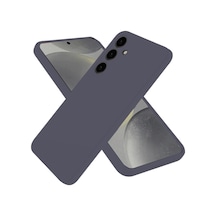 Newface Samsung Uyumlu Galaxy A56 Kılıf First Silikon - Gri gri