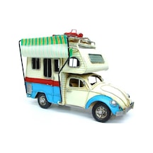 Dekoratif Metal Karavan Çerçeveli Kumbaralı Tenteli 1404E-4347