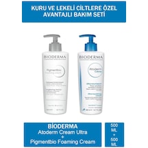 Bioderma Atoderm Ultra Nemlendirici Krem 500 ML + Pigmentbio Foaming Cream 500 ML