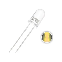 5mm Sarı Şeffaf Led - 1 Adet