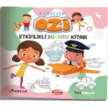 TRT Çocuk Kardeşim Etkinlikli Boyama Kitabı - 4- Burhan Yayıncılık