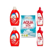 Sıvı Çamaşır Deterjanı Renkliler İçin 52 Yıkama+ Aquabor Beyazlar 40 Yıkama+ Bulaşık Deterjanı Diğer 49743281