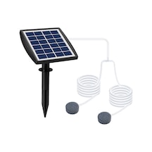 Hfambition Güneş Enerjili Akvaryum & Bahçe Oksijen Pompası - 6v 2w, Taşınabilir Ve Kullanımı Kolay