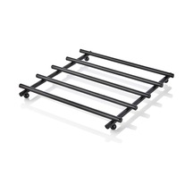 Siyah Renkli Kare Black Nihale, Paslanmaz Çelik, Metal Tencere Altlığı Diğer