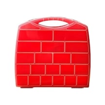 20 Bölmeli Organizer, Küçük Parçalar Saklama Kutusu, Şeffaf Plastik Alet Düzenleyici Saklama Kutusu Vidalar, Cıvatalar, Çiviler, Boncuk İçin Avandanlık Kırmızı 10