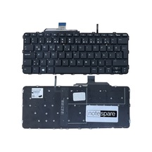 Hp Uyumlu Elitebook Folio G1 P2c90av , G1 V1c37ea Işıklı Klavye Siyah Tr