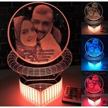 Sevgililer Günü Anneler Günü Hediyesi 16 Renkli Kumandalı