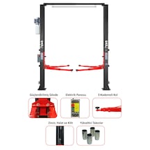 Gap Tools 4 Ton Iki Sütunlu Üstten Bağlantılı Tam Otomatik Hidrolik Lift