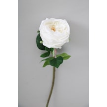 Yapay Çiçek Deposu Yapay Lüx Islak Şakayık 45 Cm Beyaz