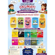 1.sınıflar İçin Renkli Ve Eğlenceli 10'lu Hikaye Seti
