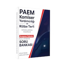 Süleyman Arslantürk Paem Komiser Yardımcılığı Ve Rütbe Terfii Hazırlık Anayasa Hukuku K.a Soru Banka
