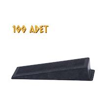 Made Derz Seviye Artısı Sabitleme Takozu Siyah - 100 Adet