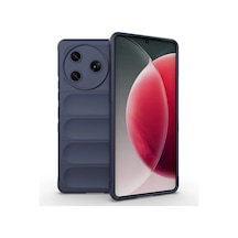 Tecno Spark 30 Pro Kılıf Esnek Tpu Oyuklu Arka Yüzey Tasarımlı Zore Etnik Silikon Kapak Çok Renkli