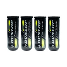 Dunlop Match Padel 3'lü 4 Kutu Padel Topu Çok Renkli