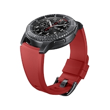 Huawei Watch Gt5 Gt4 Gt2e Gt2 Gt3 Gt3 Pro Honor Watch 2 Uyumlu Silikon Kordon Bordo
