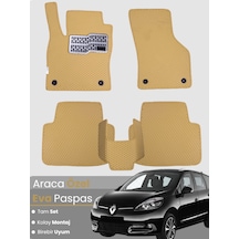 Renault Scenic 3 2009-2016 Uyumlu Eva Paspas Tam Set Oto Paspas,araca Özel,kolay Montaj 435