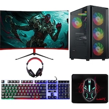 Turbox TX8493 i5-6400 16 GB 512 GB SSD RTX3050 23.6" Free Dos Oem Paket Masaüstü Oyuncu Bilgisayarı Turbox TX8493 i5-6400 16 GB 512 GB SSD RTX3050 23.6" Free Dos Oem Paket Masaüstü Oyuncu Bilgisayarı