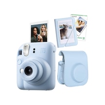 Instax Mini 12 Lila Fotoğraf Makinesi-10'lu Film-mini Albüm Ve Deri Kılıf Seti Mavi Sku: Mırstk3c2f5744dc
