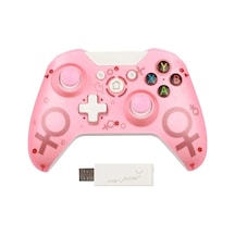 N1 Pc/ps3 Android Tv Uyumlu Kablosuz Gamepad Oyun Kolu Pembe