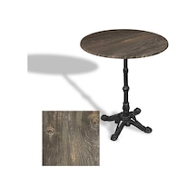 Çipa 1002 Döküm Ayak Yuvarlak Masa Çap 80cm - Werzalit, Wermodin Ve Allzalit Tabla - Old Pine Çok Renkli Çipa 1002 Döküm Ayak Yuvarlak Masa Çap 80cm - Werzalit, Wermodin Ve Allzalit Tabla - Old Pine Çok Renkli