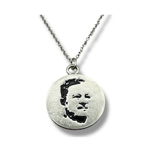 Nazım Hikmet Temalı Unisex Kolye Anlamlı, Özgün Ve Sanatsal Tasarım Çok renkli
