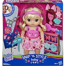 Baby Alive Bebeğimle Saç Tasarımı E5241