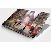 Laptop Sticker Bilgisayar Notebook Pc Kaplama Etiketi Paris Sokak Yağlıboya
