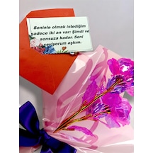 Anneye Hediye Sevgiliye Hediye Toplu Çiçek Buketi Çoklu Hediye 2 Adet Gül Demet