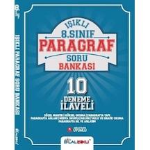 Bilal Işıklı Yayınları 8.sınıf Paragraf Soru Bankası