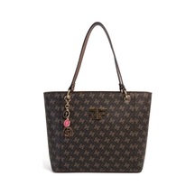 Silver Polo Sp1176 Kadın Omuz Çantası Monogram Kahve-kahve