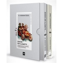 Bindik Bir Alamete-Dikiz Aynasından Seti - 2 Kitap Takım - Kutulu - M. Kayahan Özgül - Ötüken Neşriyat