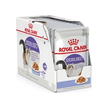 Tr Sterilised Yaş Kedi Maması Sos Içinde Taneler 85 Gr X 12 Adet