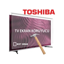 Toshiba 65uv2363dt Tv Ekran Koruyucu - Toshiba 65" İnç Kırılmaz Koruyucu