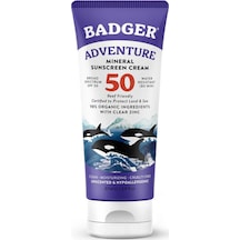 Badger SPF50 Adventure Sport Suncreen Cream 87 ML
