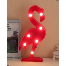 Flamingo  Tasarımlı Led Lamba Çok Renkli