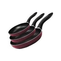Mehtap 3'Lü Teflon Tava Seti Mor